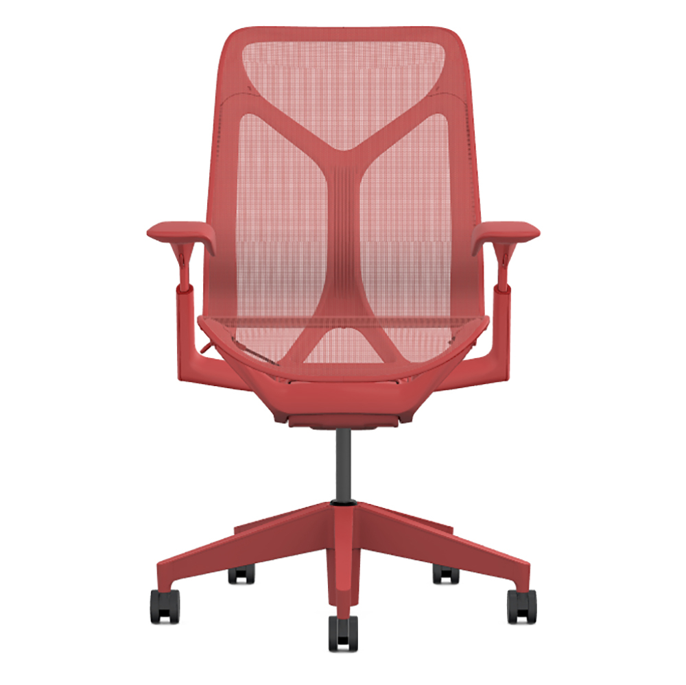 Кресло Herman Miller Cosm, средняя спинка, цвет Canyon, регулируемые подлокотники