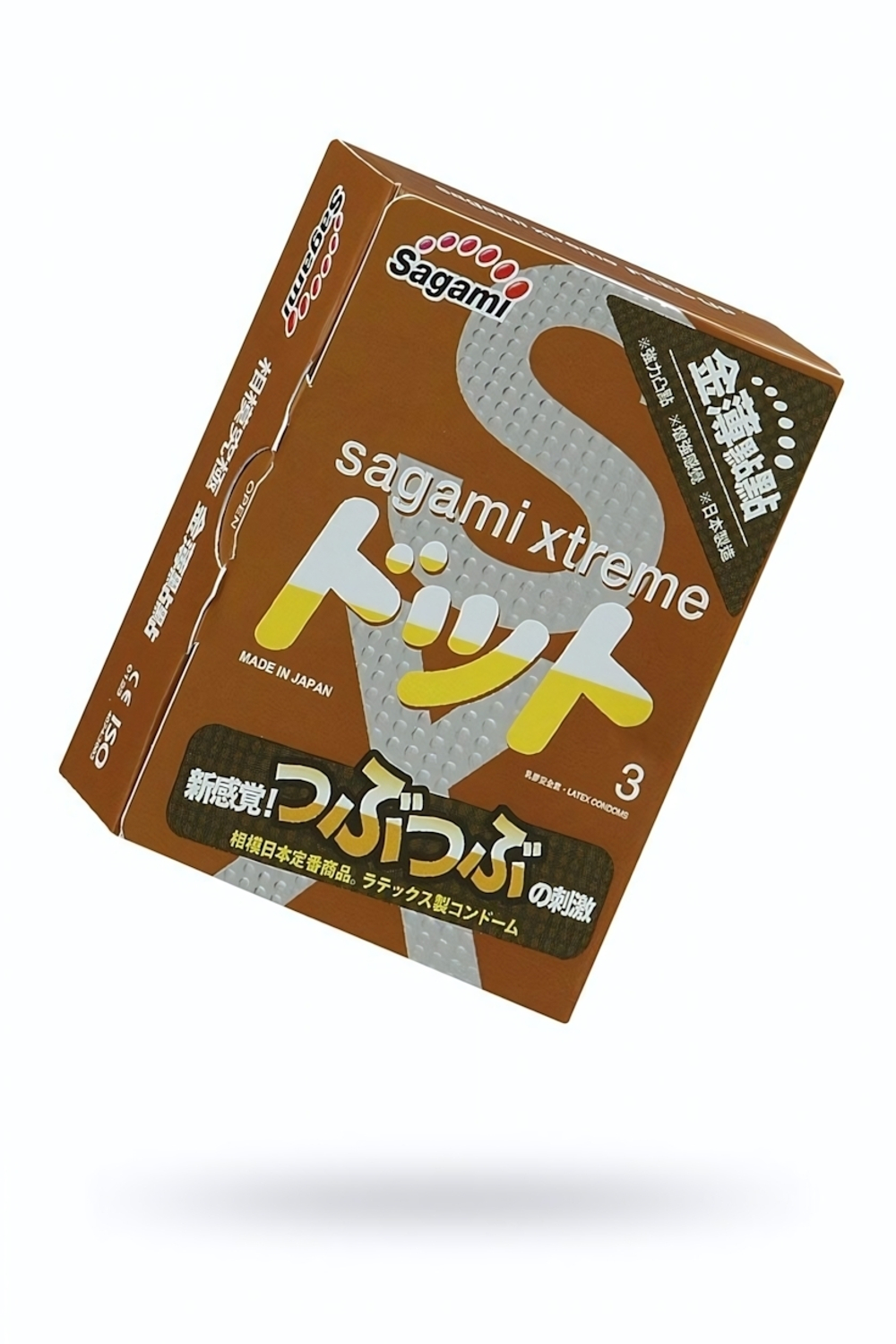Презервативы Sagami Xtreme Feel Up Dots латексные №3