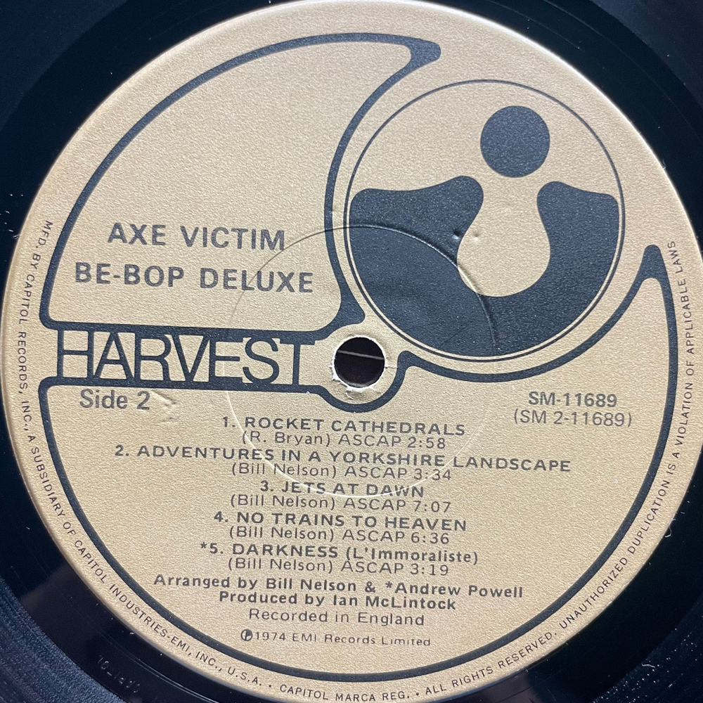Be-Bop Deluxe ‎– Axe Victim (США 1977г.)