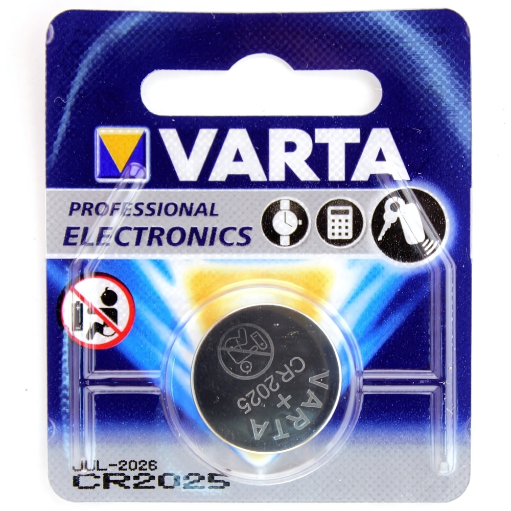 Элемент питания Varta CR2025 1BL