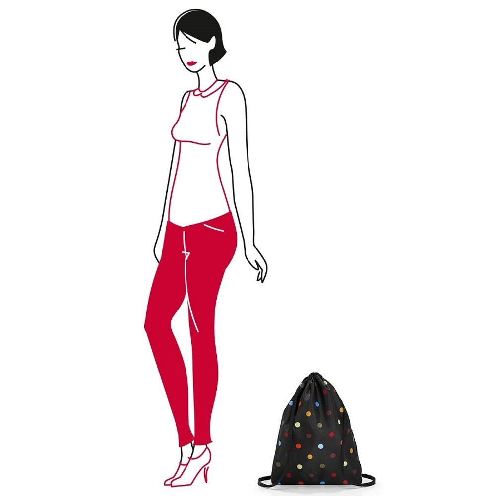 Рюкзак складной mini maxi sacpack dots