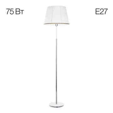 Торшер 1*E27 CL402970 белый/хром Линц Citilux