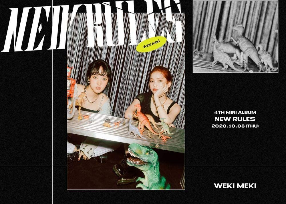 Альбом Weki Meki - New Rules 4th Mini Album 2 Version SET