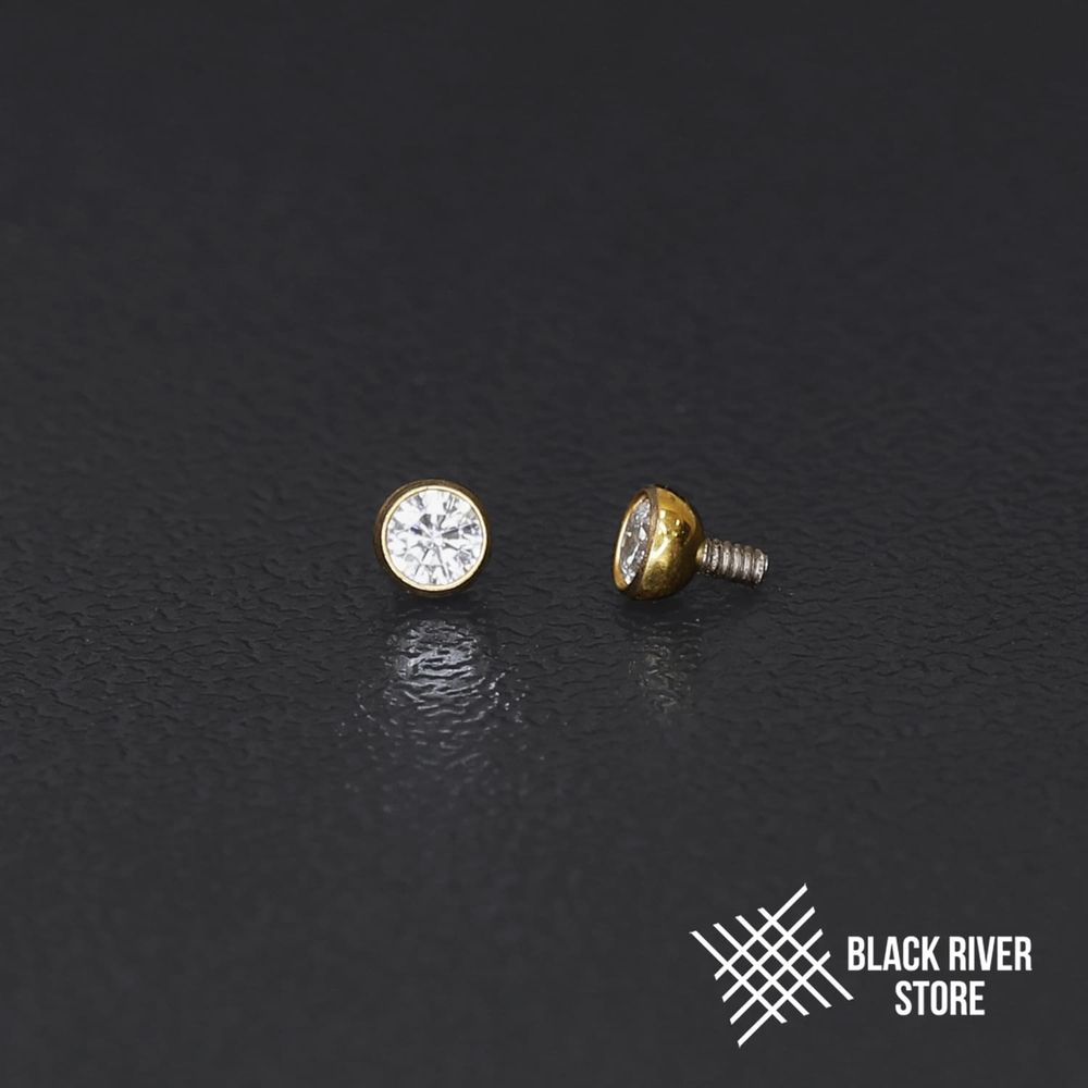 Шар Ball HM Crystal PVD Yellow