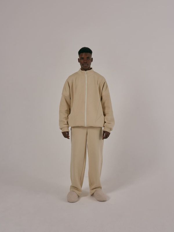 Толстовка Summer Sand Zip-Up бежевая - фото 8