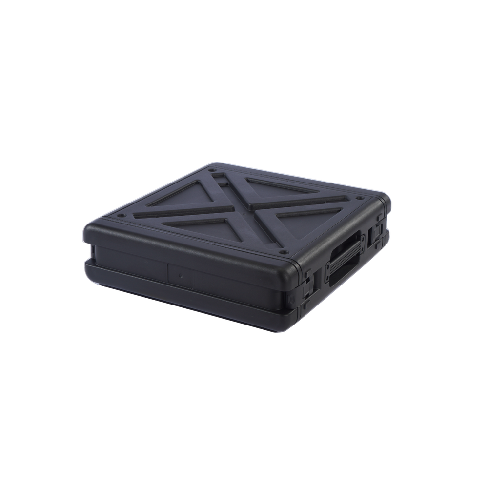 Ударопрочный пластиковый Рэковый кейс 2 юнита KZCASE@RACK2U
