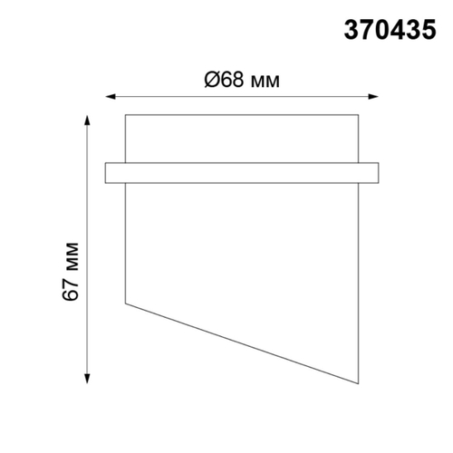 370435 SPOT NT19 142 черный Встраиваемый светильник IP20 GU10 50W 220V BUTT