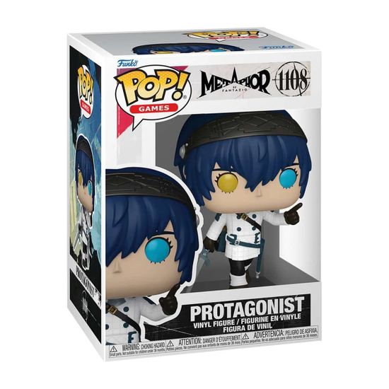 Фигурка Funko POP! Games Metaphor Refantazio Protagonist (1108) 91455 — упаковка