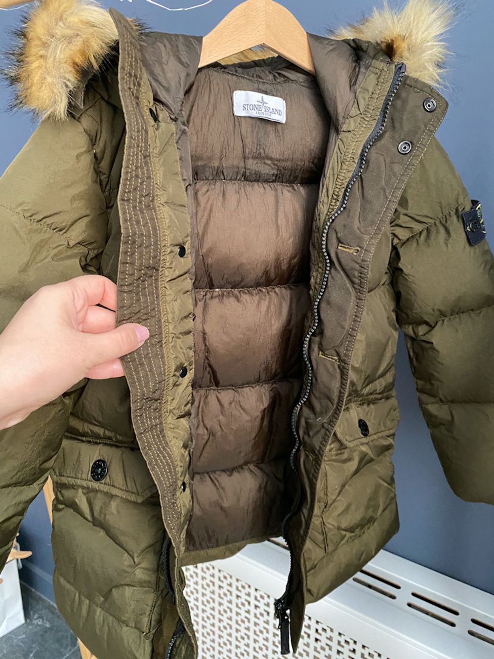 Пуховая парка Stone Island, 128