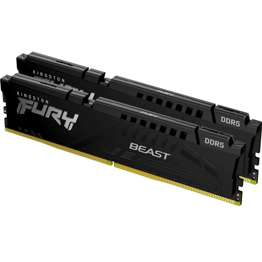 Оперативная память DIMM DDR5 32Gb, 6000Mhz, 2x16Gb, Kingston FURY Beast EXPO (KF560C30BBEK2-32)