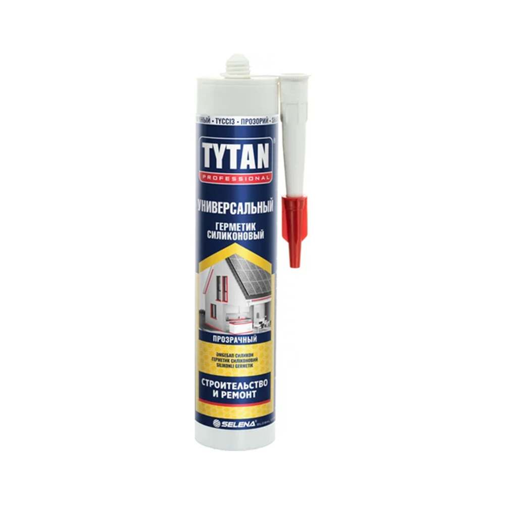 Tytan Professional герметик силиконовый универсальный бесцветный 280 мл Tytan Professional герметик силиконовый универсальный бесцветный 280 мл