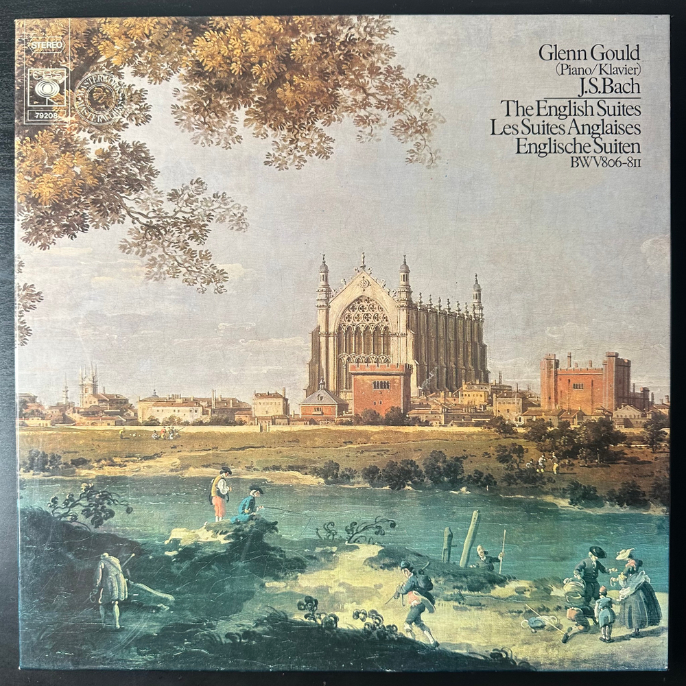 Бах - Английские сюиты 2LP (Голландия 1977г.)