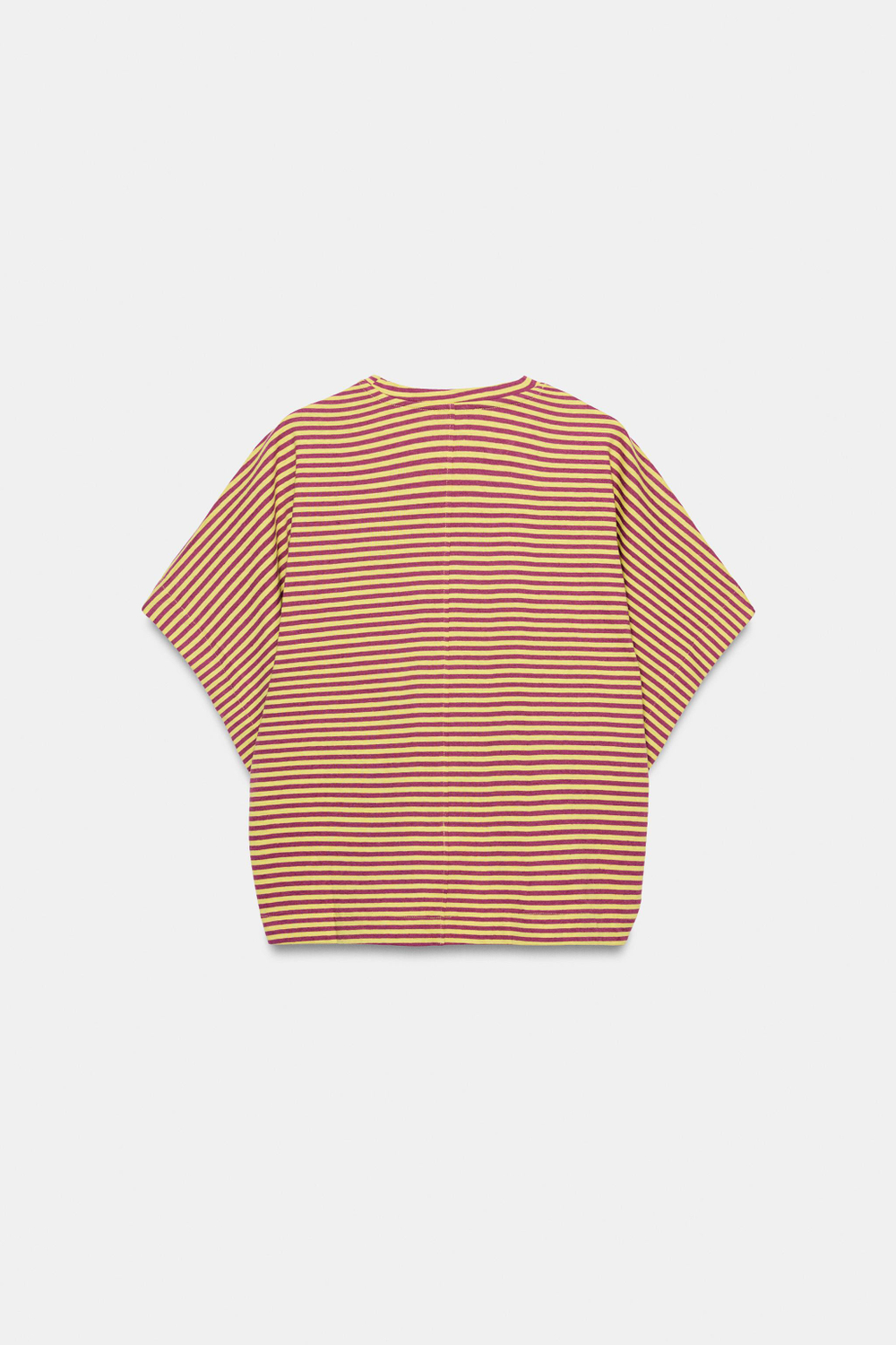 ФУТБОЛКА ОВЕРСАЙЗ В ПОЛОСКУ — ZARA