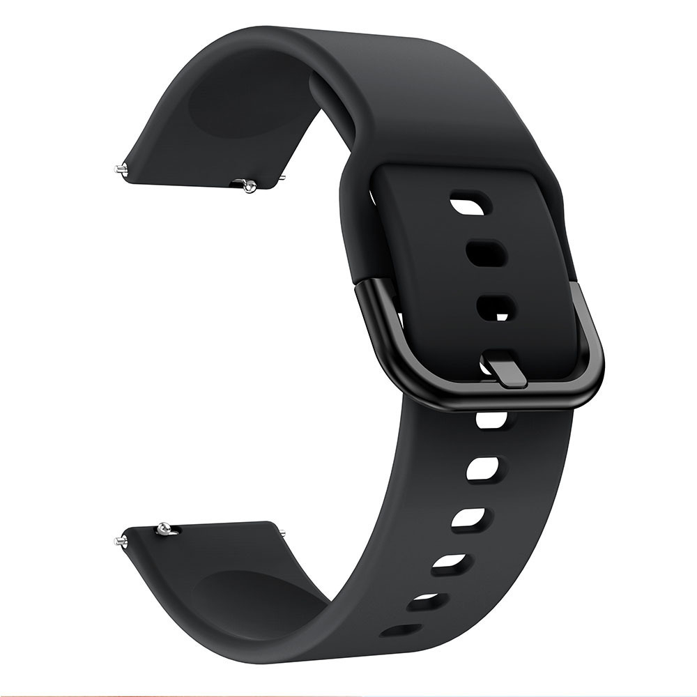 Ремешок силиконовый для часов Xiaomi Haylou Smart Watch Solar LS-05, черный