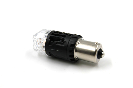 Светодиодная лампа ZY-1156-30W-11SMD оранжевый (7035 8 чипов, 1860 3 чипа) с обманкой, 1шт
