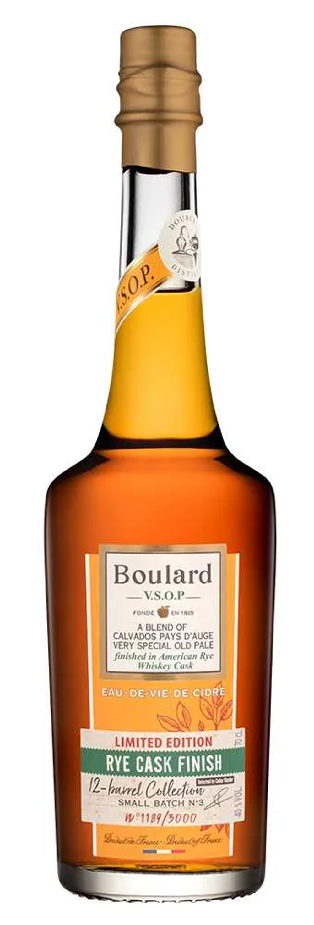 Кальвадос Boulard VSOP Rye Cask Finish, 0.7 л.