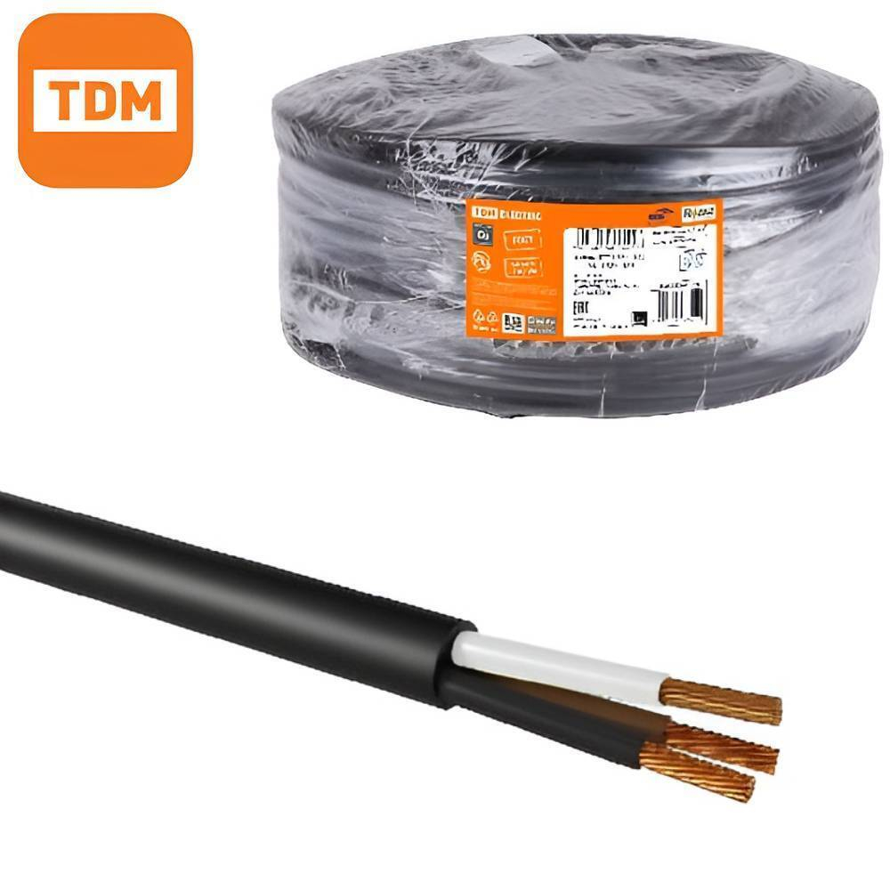 Провод КГ 3Х4 ГОСТ TDM SQ0110-0019