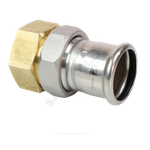 Муфта разъемная сталь нерж AISI 316L Дн 15х1/2" Ру16 пресс/ВР Inoxpres RM 184015003