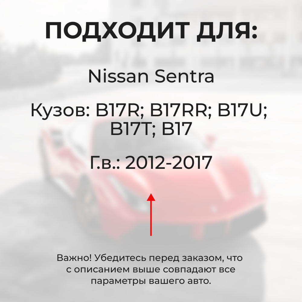 Ремкомплект (втулки) петель дверей Nissan Sentra B17 (2 петли, RPD1-2) 2012-2017