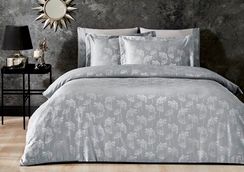 Постельное белье CELESTIA серый жаккард deluxe TIVOLYO HOME Турция