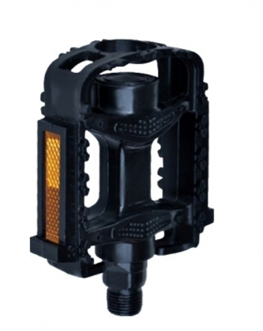 Педали пластиковые детские, 90x77мм, ось 9/16",красный, инд.уп. Vinca Sport VP 831 red