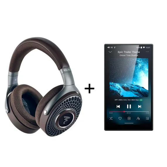 Focal Hadenys Brown + FiiO JM21 (4+64GB) Black