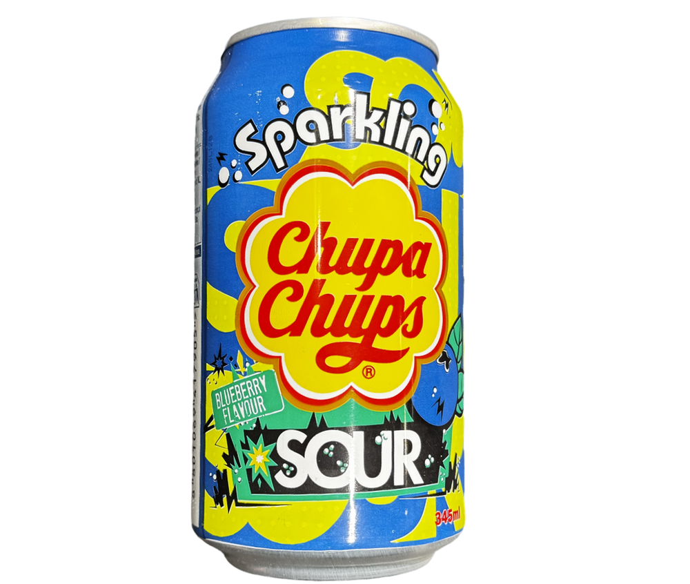 Chupa-Chups 345мл Sour Blueberry кислая черника напиток