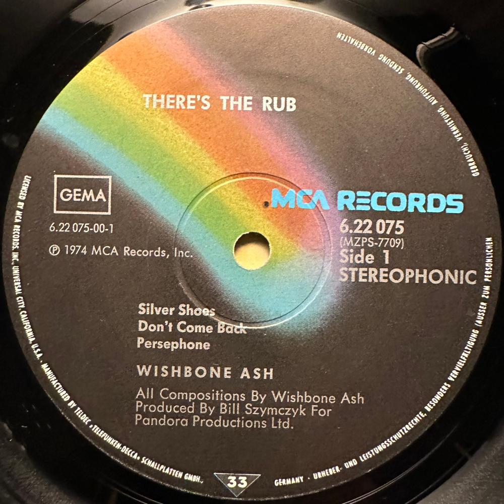 Wishbone Ash - There's The Rub (Германия 1974г.)