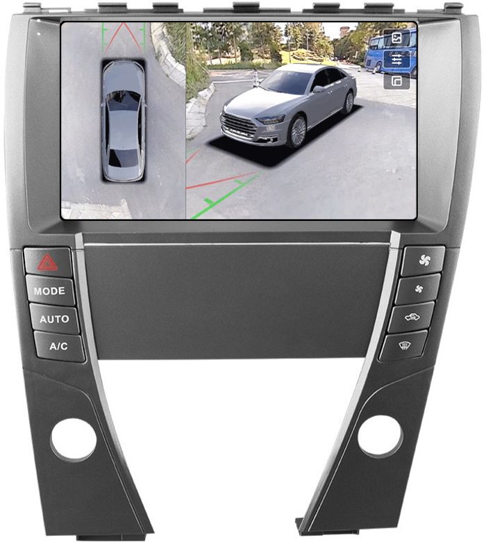 Магнитола для Lexus ES350 XV40 2006-2012 (проводка AB) - Teyes CC3-2K-360 на Android 10, Быстрая, 2K QLED, CarPlay, 4G SIM-слот, 4 камеры в комплекте
