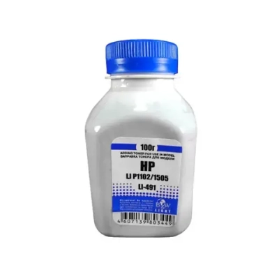 Тонер для картриджей HP CB436A/CE278A/CE285A/CF283A/CF283X, Canon CRG-713/726/728/737 ( 100г) Black&White Light Россия