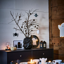 IKEA KUSTFYR  (ИКЕА КУСТФИР)  -  Подвесное украшение, компл. 3 шт. - разные формы