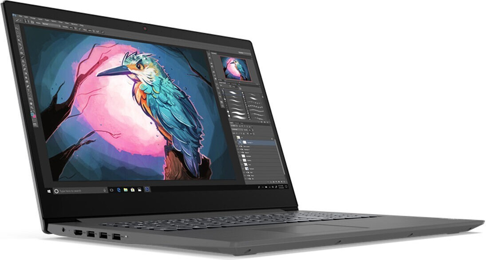 Ноутбук  Lenovo V17-IIL Intel Core i5 1035G1, 1.0 GHz - 3.6 GHz/ 8192 Mb/ 17.3; Full HD 1920x1080/ 256 Gb SSD/ DVD нет/ Intel UHD Graphics/ No OS/ серый, 2.2 кг, 82GX007SRU