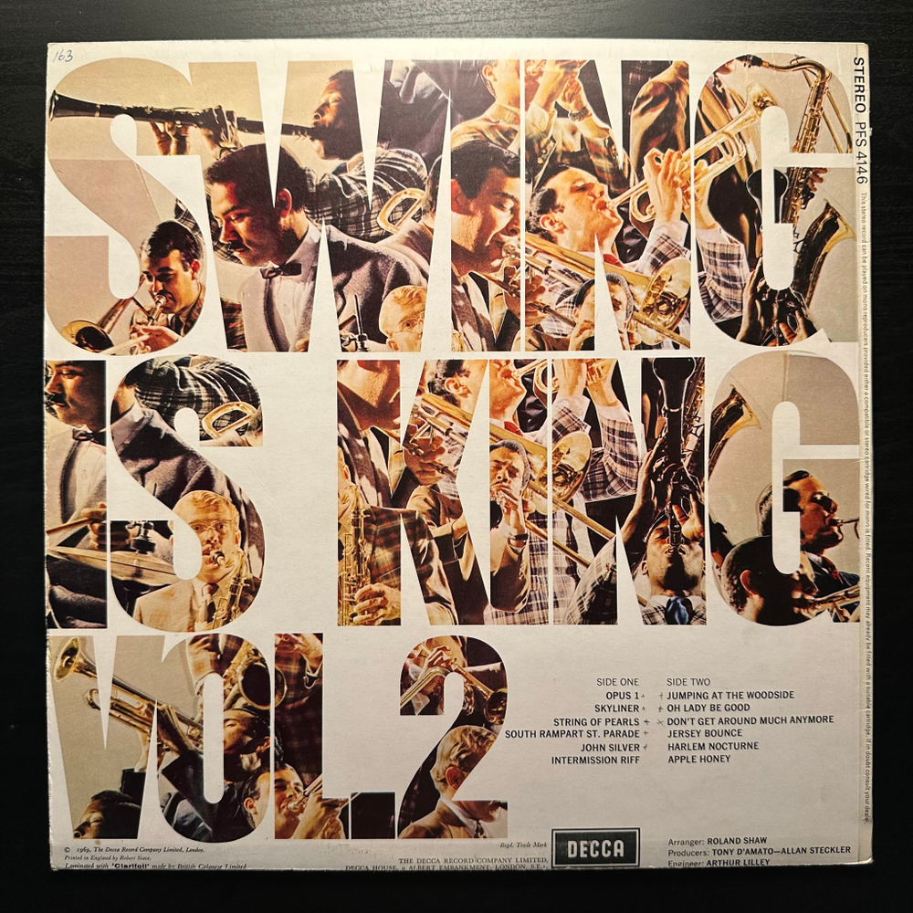 Ted Heath - Swing Is King Vol. 2 (Англия 1969г.)