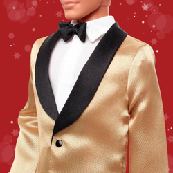 Кукла Barbie Кен Holiday 2025 Брюнет