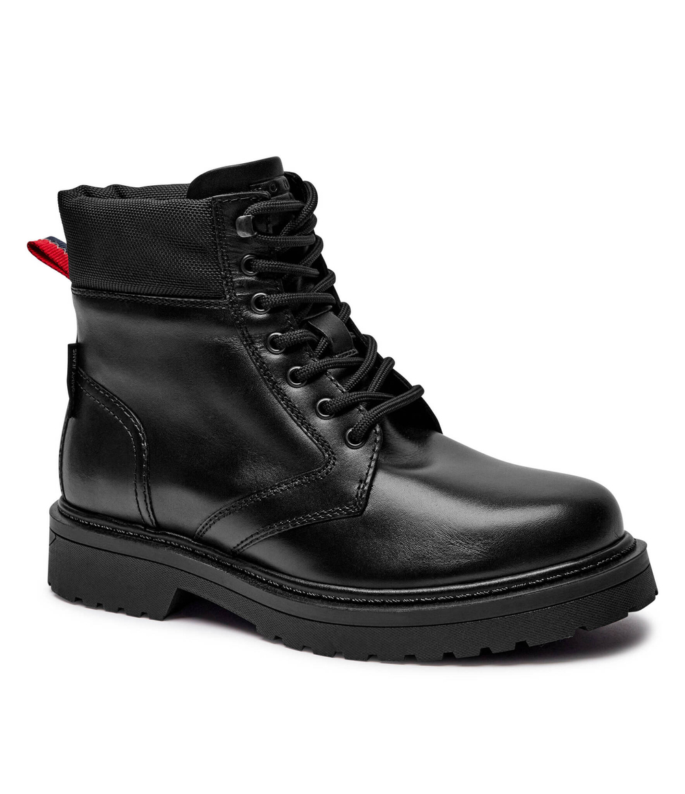 Кожаные Trapery Tommy Jeans - черный(EM0EM01446)