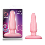 Розовая анальная пробка B Yours Small Cosmic Plug - 10,1 см. (Цвет: розовый)