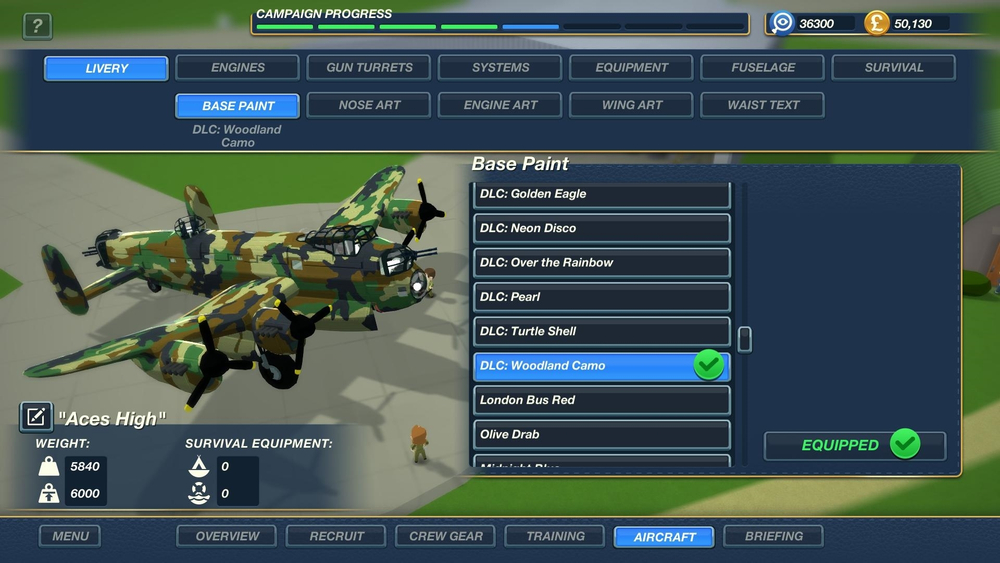 Bomber Crew Skin Pack (для ПК, цифровой код доступа)