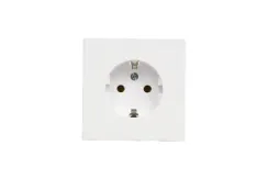 Розетка Systeme Electric ARTGALLERY с заземлением белый 39390