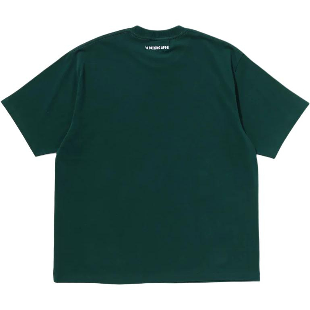 A Bathing Ape One Point Relaxed Fit Tee Ss25 зеленый