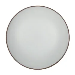 Салатник 650 мл d 23 cм h3 cм White Matt New Brown Taiga P.L. [4]
