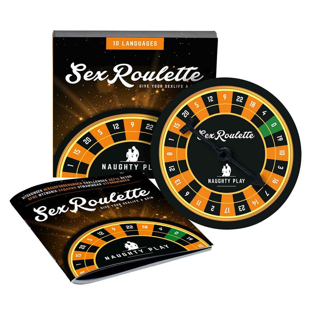 Настольная игра-рулетка Sex Roulette Naughty Play (Цвет: разноцветный)