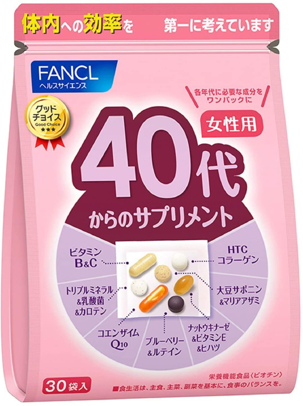 FANCL 40+ | Женщинам | 30 саше