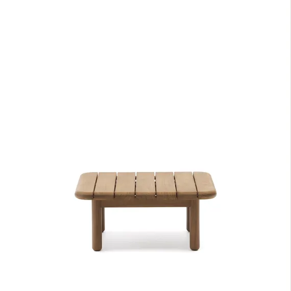 Журнальный столик Turqueta из массива тика, 70x70 см