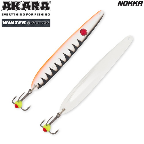 Блесна зимняя Akara Ice Nokka 60 7 гр. 31-Sil/Sil