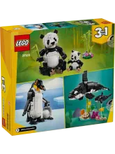 Конструктор Creator 31165 Дикие животные: Семья панд