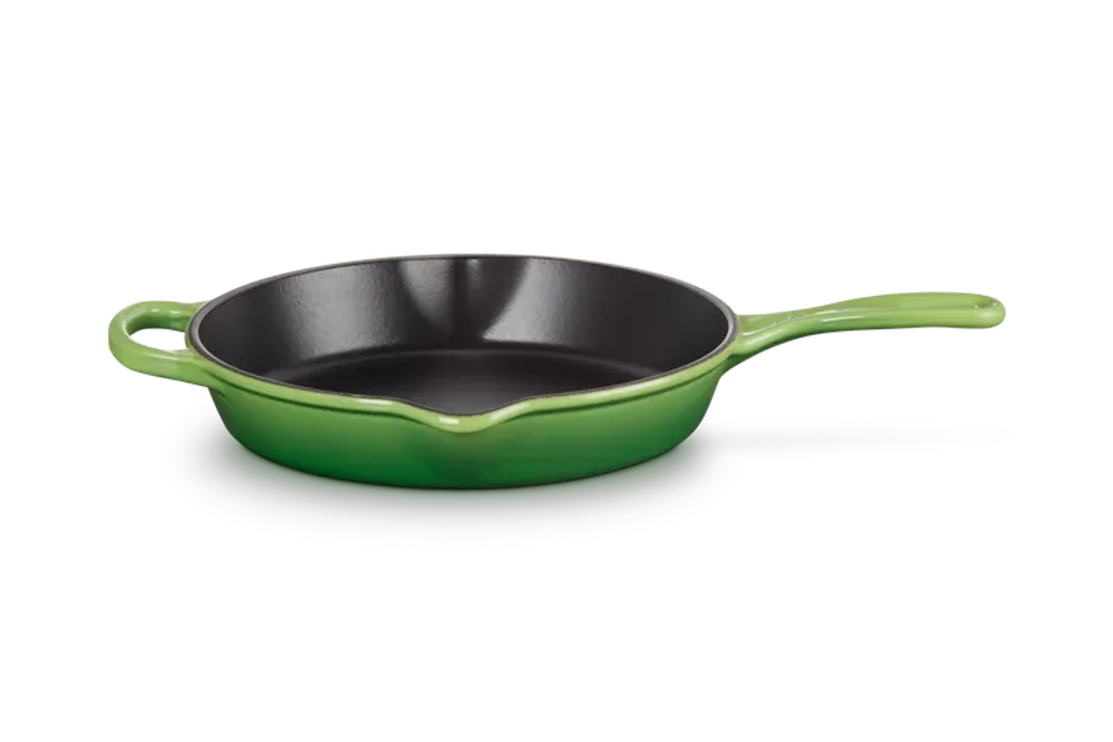 Le Creuset Сковорода чугунная 26см бамбук зеленая 20187264080422