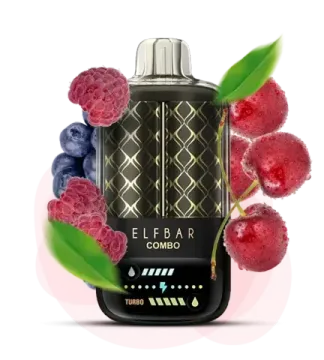 Elf Bar COMBO 25000 - Blueberry Sour Raspberry Cherry (5% nic)