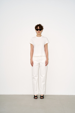 Футболка сrew neck white