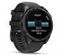 Умные часы Garmin Fenix 8, 47 мм, AMOLED, серый, черный силиконовый ремешок