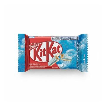Шоколадный батончик KitKat 4 Finger Cotton Candy со вкусом сахарной ваты, 41,5 г